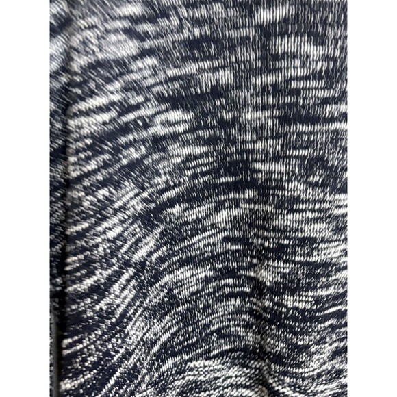 Daisy Fuentes Sweater Womens Medium Cowl Neck Blue White Long Sleeve Shirt - Picture 3 of 6